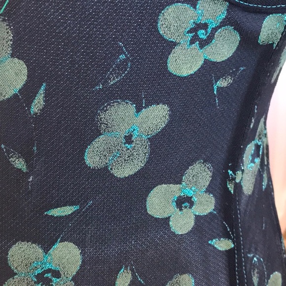 Intimissimi Victoria Secret Matching Camisole size (M) Panty (S) Black green - Picture 3 of 9